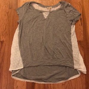 Anthropologie Bordeaux top size PS.